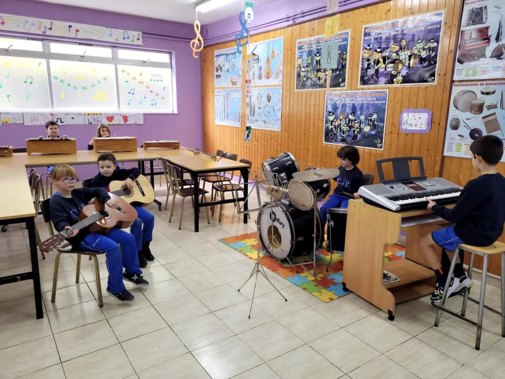 Aula de Música do Colexio Jaime Balmes